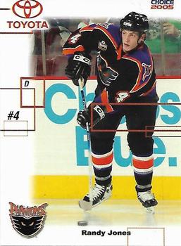 2004-05 Choice Philadelphia Phantoms (AHL) #06 Randy Jones Front