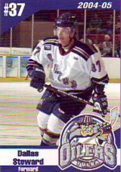 2004-05 Tulsa Oilers (CHL) #NNO Dallas Steward Front