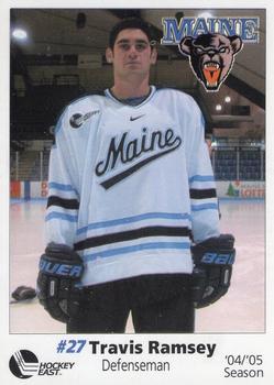 2004-05 Maine Black Bears (NCAA) #20 Travis Ramsey Front
