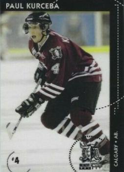 2004-05 Red Deer Rebels (WHL) #NNO Paul Kurceba Front