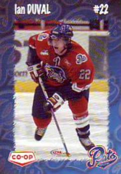 2004-05 Co-op Regina Pats (WHL) #NNO Ian Duval Front