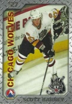 2005-06 Chicago Wolves (AHL) #3 Scott Barney Front