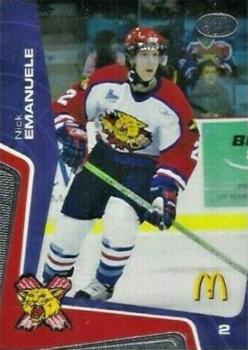 2005-06 Extreme Moncton Wildcats (QMJHL) #19 Nick Emmanuele Front