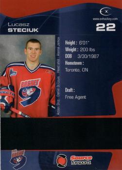 2005-06 Extreme Prince Edward Island Rocket (QMJHL) #NNO Lukasz Steciuk Back