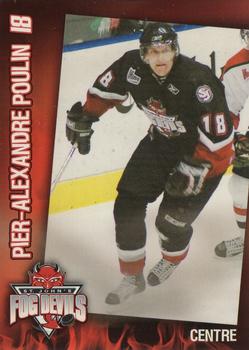 2005-06 St. John's Fog Devils (QMJHL) #18 Pier-Alexandre Poulin Front