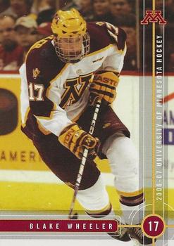 2006-07 Coca-Cola Minnesota Golden Gophers (NCAA) #NNO Blake Wheeler Front