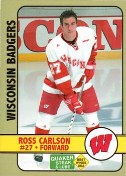 2006-07 Quaker Steak and Lube Wisconsin Badgers (NCAA) #NNO Ross Carlson Front