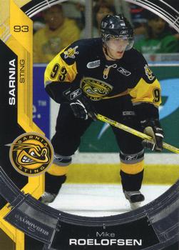 2006-07 Extreme Sarnia Sting (OHL) #9 Mike Roelofsen Front