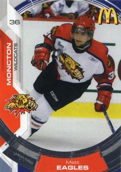 2006-07 Extreme Moncton Wildcats (QMJHL) #10 Matt Eagles Front