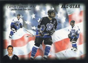 2006-07 Blueline Booster Club Lincoln Stars (USHL) Update #18-T Carter Camper Front