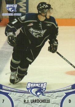 2006-07 Swift Current Broncos (WHL) #NNO R.J. LaRochelle Front