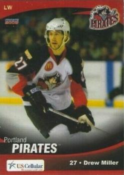 2007-08 Choice Portland Pirates (AHL) #12 Drew Miller Front