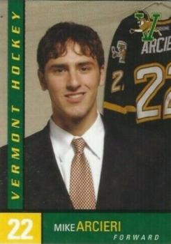 2005-06 S.D. Ireland Concrete Vermont Catamounts (NCAA) #2 Mike Arcieri Front