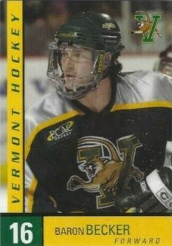 2005-06 S.D. Ireland Concrete Vermont Catamounts (NCAA) #3 Baron Becker Front