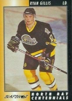 1994-95 Slapshot North Bay Centennials (OHL) #12 Ryan Gillis Front