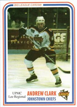 1999-00 Big League Cards Johnstown Chiefs (ECHL) #17 Andrew Clark Front