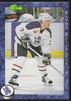 1994-95 Classic Milwaukee Admirals (IHL) #5 Randy Velischek Front