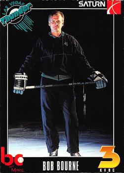 1993-94 Las Vegas Thunder (IHL) #14 Bob Bourne Front