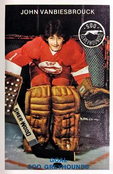 1981-82 Sault Ste. Marie Greyhounds (OHL) #NNO John Vanbiesbrouck Front