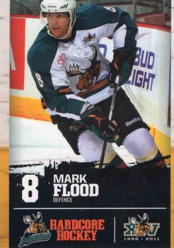 2010-11 Manitoba Moose (AHL) #NNO Mark Flood Front