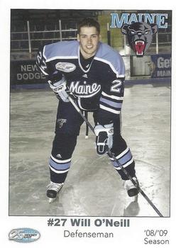 2008-09 Maine Black Bears (NCAA) #NNO Will O'Neill Front