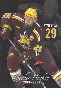 2008-09 Minnesota Golden Gophers (NCAA) #NNO Ryan Stoa Front