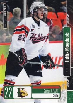 2008-09 Extreme Halifax Mooseheads (QMJHL) #22 Gerrad Grant Front