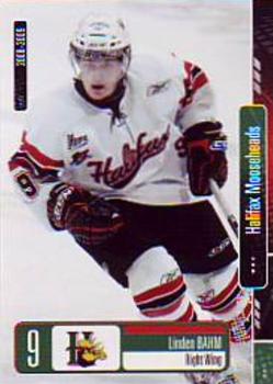 2008-09 Extreme Halifax Mooseheads (QMJHL) #24 Linden Bahm Front