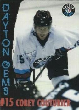 2010-11 Dayton Gems (CHL) #B-02 Corey Couturier Front