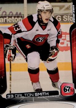 2010-11 Extreme Ottawa 67's OHL #17 Dalton Smith Front