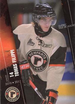 2010-11 Quebec Remparts (QMJHL) #NNO Tomas Filippi Front