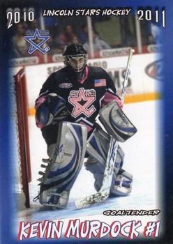 2010-11 Blueline Booster Club Lincoln Stars (USHL) #2 Kevin Murdock Front