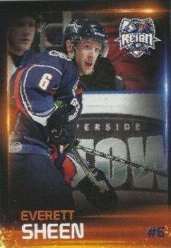 2011-12 Ontario Reign (ECHL) #NNO Everett Sheen Front