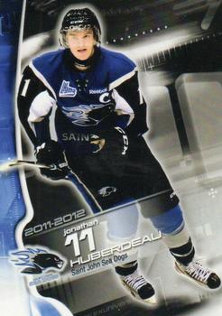 2011-12 Extreme Saint John Sea Dogs (QMJHL) #NNO Jonathan Huberdeau Front