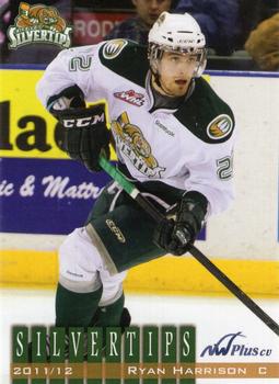 2011-12 Grandstand Everett Silvertips (WHL) #NNO Ryan Harrison Front