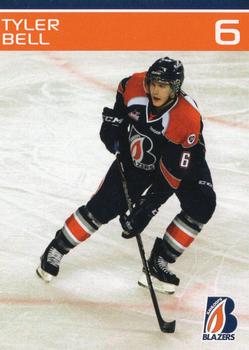 2011-12 Kamloops Blazers (WHL) #NNO Tyler Bell Front