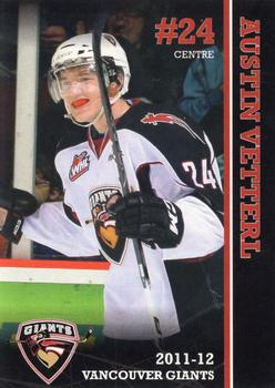 2011-12 Vancouver Giants (WHL) #NNO Austin Vetterl Front