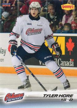 2012-13 Choice Oshawa Generals (OHL) #5 Tyler Hore Front