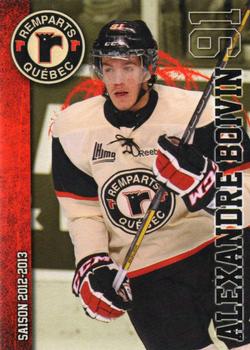 2012-13 Imaginaire.com Quebec Remparts (QMJHL) Update #8 Alexandre Boivin Front