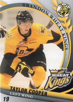 2012-13 Canadian Tire Brandon Wheat Kings (WHL) #NNO Taylor Cooper Front