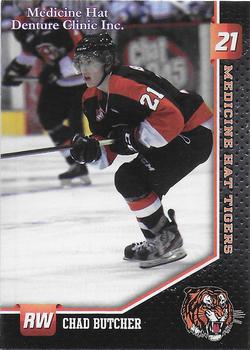 2012-13 Medicine Hat Tigers (WHL) #NNO Chad Butcher Front