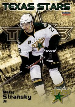 2013-14 Choice Texas Stars (AHL) #21 Matej Stransky Front