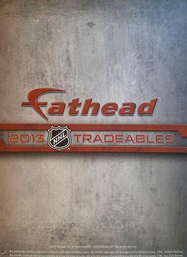 2013 Fathead NHL Tradeables #20 James Neal Back