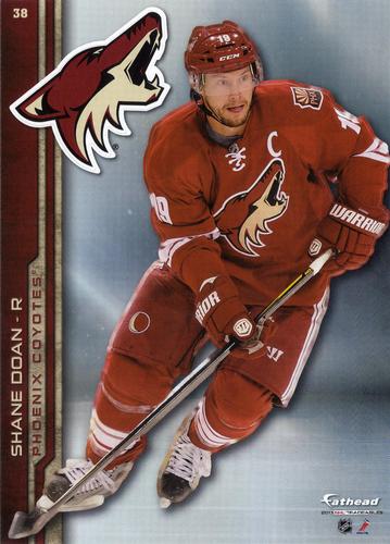 2013 Fathead NHL Tradeables #38 Shane Doan Front