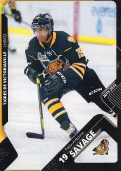 2013-14 Extreme Victoriaville Tigres (QMJHL) #10 Felix-Antoine Savage Front