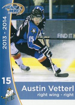 2013-14 Kootenay Ice (WHL) #NNO Austin Vetterl Front