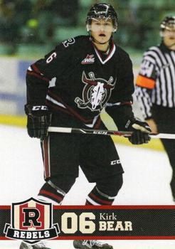 2013-14 Red Deer Rebels (WHL) #NNO Kirk Bear Front