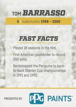 2016-17 Pittsburgh Penguins 50 Years #9 Tom Barrasso Back