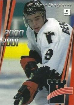 2000-01 Cartes, Timbres et Monnaies Sainte-Foy Quebec Remparts (QMJHL) #6 Remi Bergeron Front