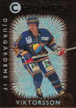 1995-96 Leaf Elit Set (Swedish) - Champs #15 Jan Viktorsson Front